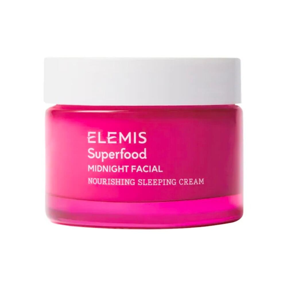ELEMIS Superfood Midnight Facial Prebiotic Sleeping Night Cream 1.6oz NIB